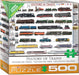 Eurographics - History of Trains (500 pc - Large Puzzle Pieces)