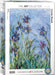 Eurographics - Irises By Monet - Detail (1000-Piece Puzzle)