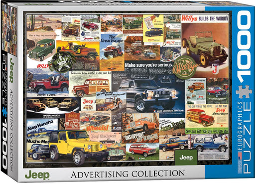 Eurographics - Jeep Advertising Collection (1000-Piece Puzzle)