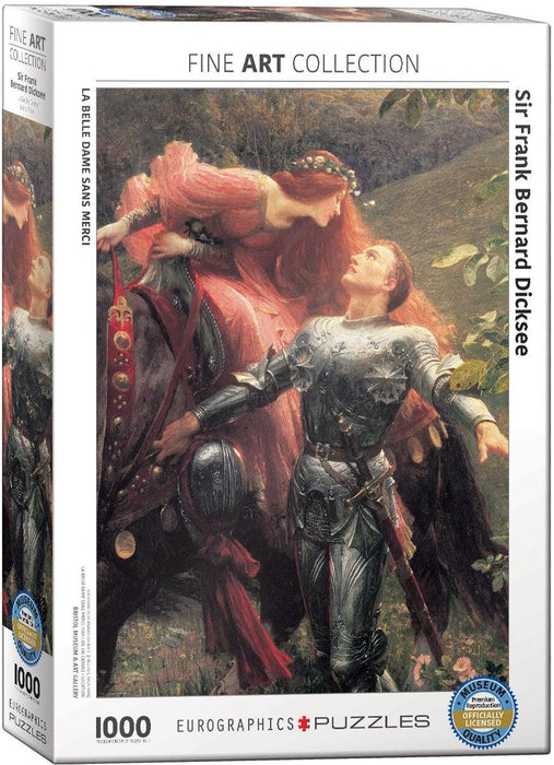 Eurographics - La Belle Dame - Detail (1000-Piece Puzzle) - Limolin 