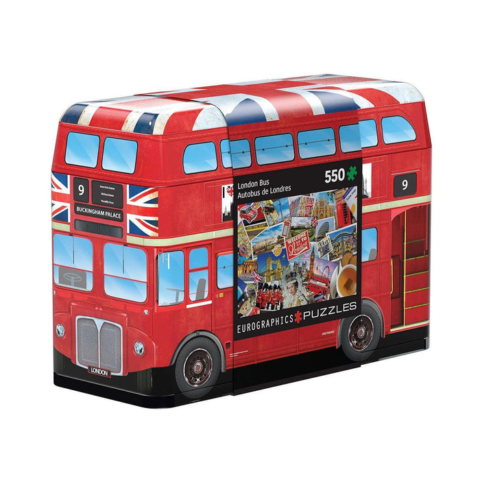 Eurographics - London Bus Tin (550-Piece Puzzle) - Limolin 