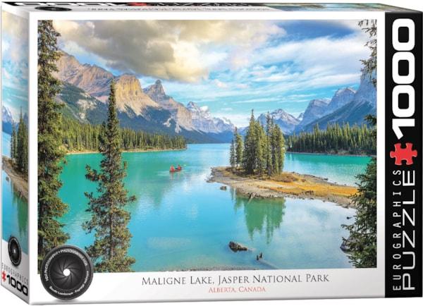 Eurographics - Maligne Lake, Alberta (1000-Piece Puzzle)