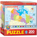 Eurographics - Map of Canada (200pc Puzzle)