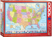 Eurographics - Map of The United States of America (1000-Piece Puzzle) - Limolin 