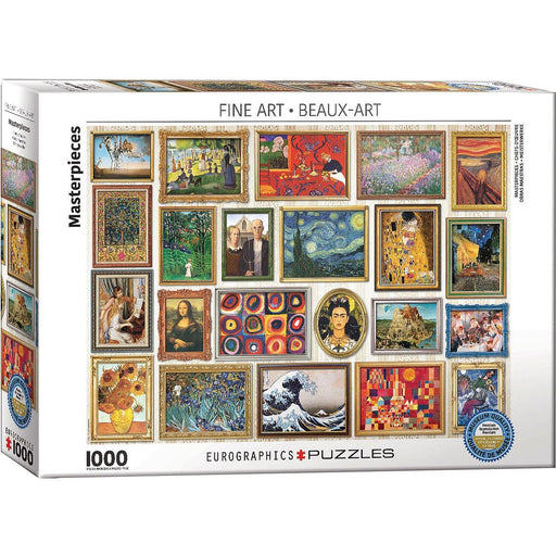 Eurographics - Masterpieces (1000-Piece Puzzle) - Limolin 