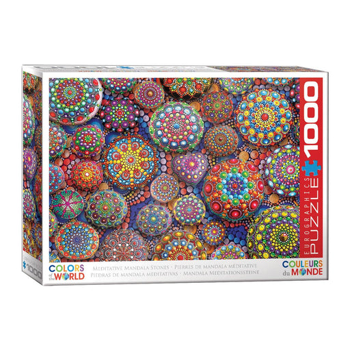 Eurographics - Meditative Mandala Stones (1000-Piece Puzzle) - Limolin 