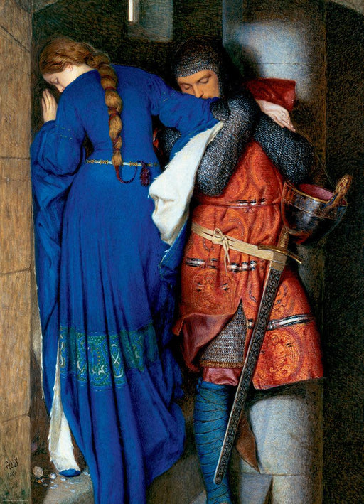 Eurographics - Meeting On The Turret Stairs By Sir Frederick William Burton (1000-Piece Puzzle)