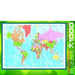 Eurographics - Modern Map of The World (1000-Piece Puzzle) - Limolin 