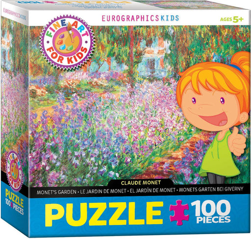 Eurographics - Monet's Garden by Claude Monet (100pc Puzzle)