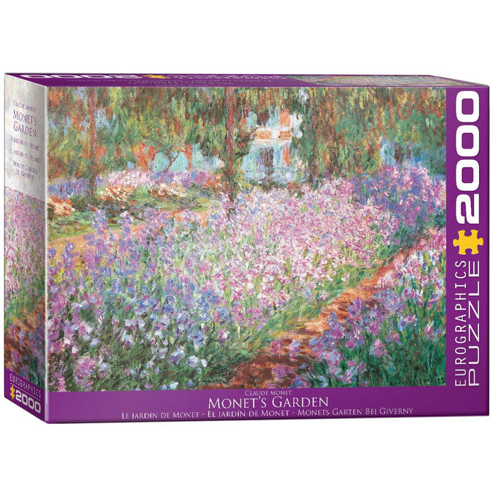 Eurographics - Monet'S Garden By Claude Monet (2000-Piece Puzzle)