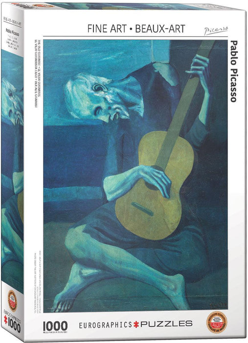 Eurographics - Old Guitarist by Pablo Picasso (1000pc Puzzle)