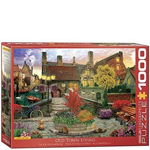 Eurographics - Old Town Living By David Mclean (1000-Piece Puzzle) - Limolin 