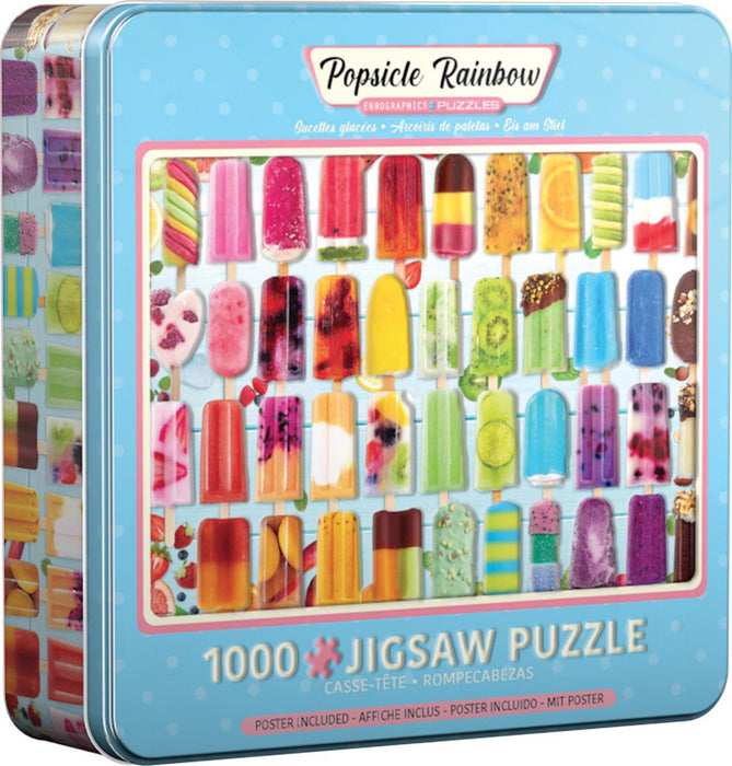 Eurographics - Popsicle Rainbow (1000-Piece Puzzle Tin)