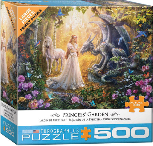 Eurographics - Princess' Garden by Jan Patrik (500 pc - Large Puzzle Pieces)