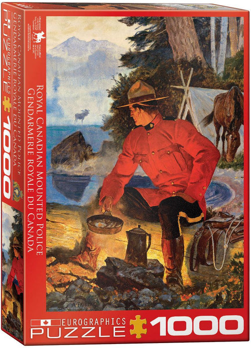 Eurographics - Rcmp Morning Campfire (1000-Piece Puzzle) - Limolin 