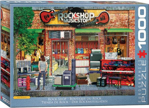 Eurographics - Rock Shop by Paul Normand (1000pc Puzzle)