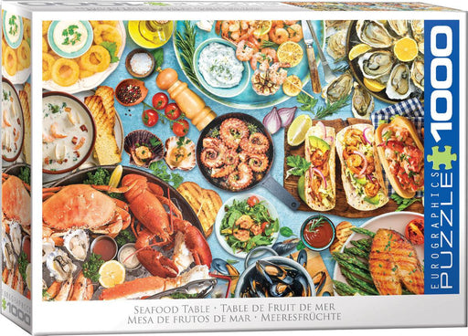 Eurographics - Seafood Table (1000pc Puzzle)