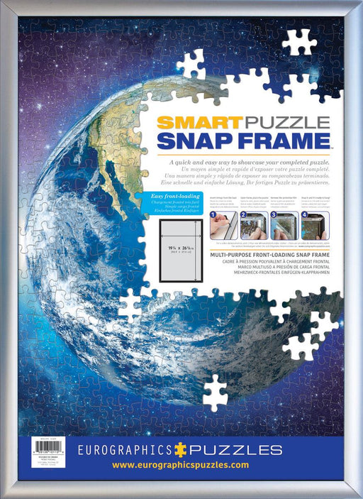 Eurographics - SILVER Assembled Aluminum Snap Frame (ACCESSORIES)