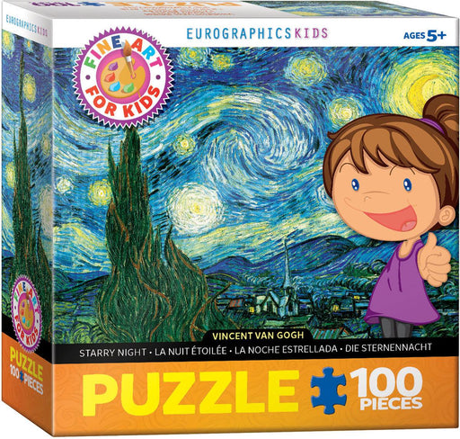 Eurographics - Starry Night by Vincent Van Gogh (100pc Puzzle)