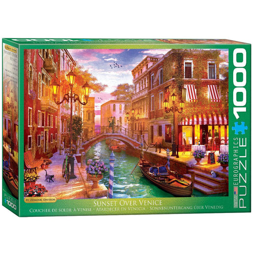 Eurographics - Sunset Over Venice By Dominic Davison (1000-Piece Puzzle)