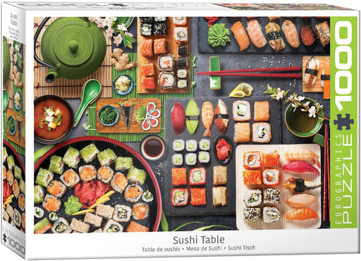 Eurographics - Sushi Table (1000-Piece Puzzle) - Limolin 