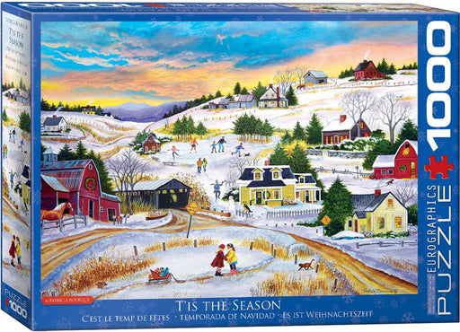 Eurographics - T"Is The Season By Patricia Bourque (1000-Piece Puzzle) - Limolin 