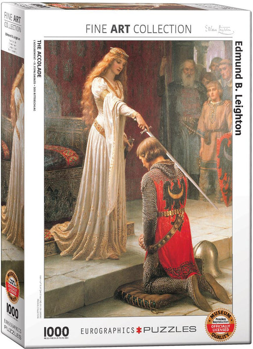 Eurographics - The Accolade By Edmund Blair Leighton (1000-Piece Puzzle)