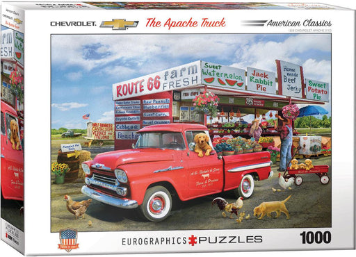 Eurographics - The Apache Truck By Greg Giordano (1000-Piece Puzzle) - Limolin 