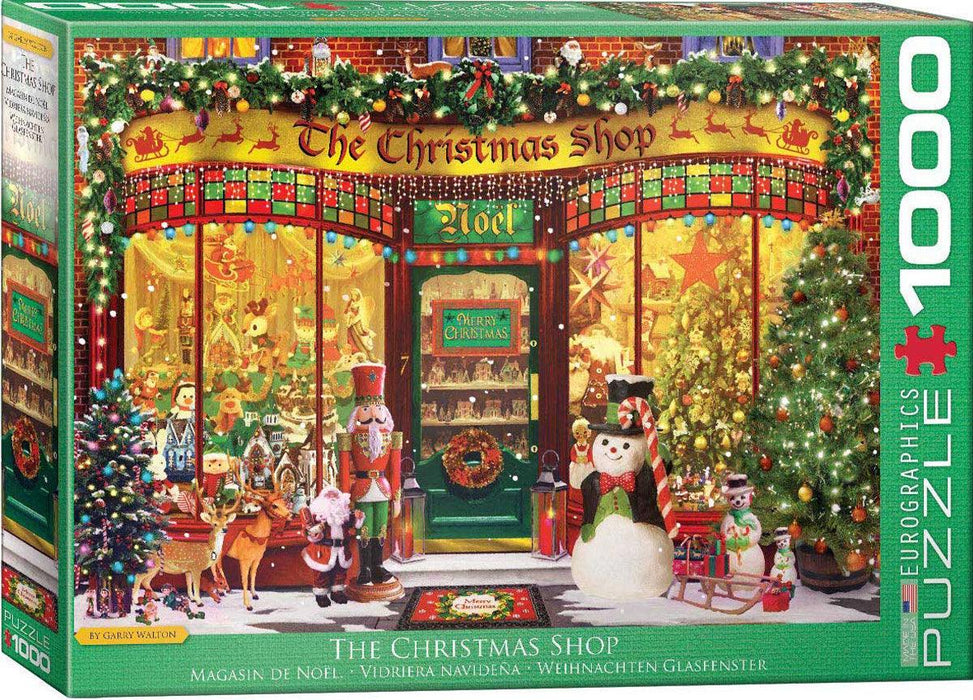 Eurographics - The Christmas Shop By Garry Walton (1000-Piece Puzzle)