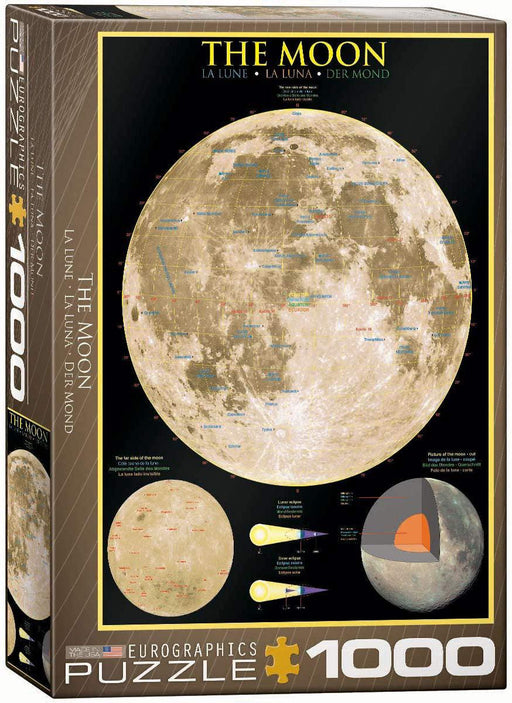 Eurographics - The Moon (1000-Piece Puzzle)