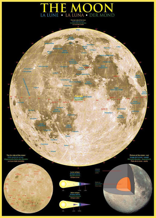 Eurographics - The Moon (1000-Piece Puzzle)