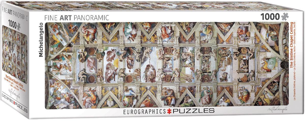 Eurographics - The Sistine Chapel Ceiling By Michelangelo (1000-Piece Puzzle)