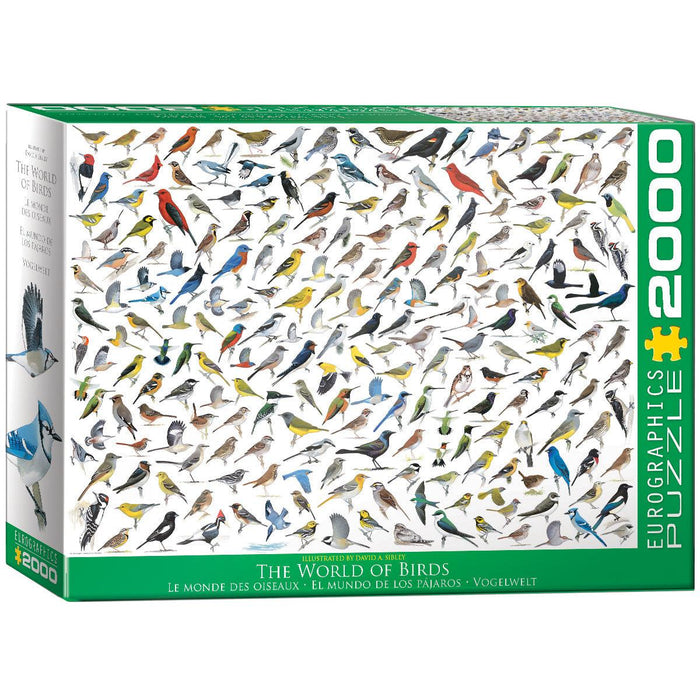 Eurographics - The World of Birds By David Sibley (2000-Piece Puzzle)