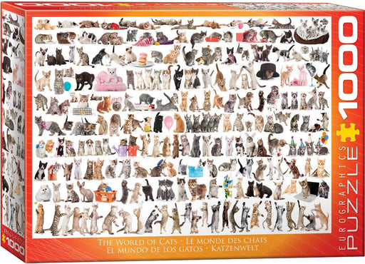 Eurographics - The World of Cats (1000-Piece Puzzle)