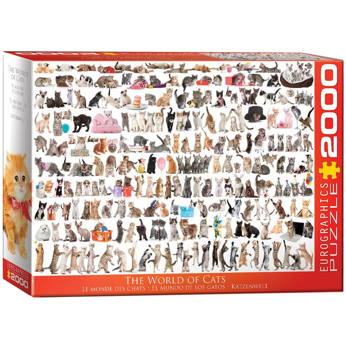 Eurographics - The World of Cats (2000 Piece Puzzles)