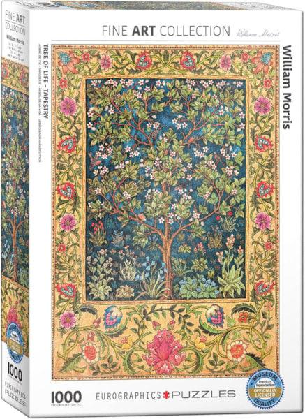 Eurographics - Tree of Life Tapestry by William Morris (1000pc Puzzle)