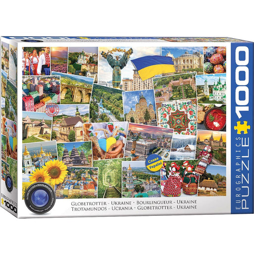 Eurographics - Ukraine Globetrotter (1000-Piece Puzzle) - Limolin 