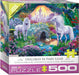 Eurographics - Unicorns In Fairy Land By Jan Patrik (500-Piece Puzzle)