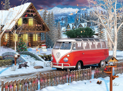 Eurographics - VW Christmas Bus (550-Piece Tin Puzzle)