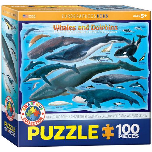 Eurographics - Whales & Dolphins (100pc Puzzle)