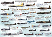 Eurographics - World War II Aircraft (500 pc - Large Puzzle Pieces)