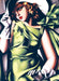 Eurographics - Young Girl In Green By Tamara De Lempicka (1000-Piece Puzzle)