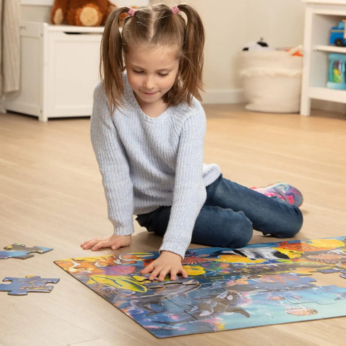 Melissa & Doug - Underwater Floor Puzzle - 48 Pieces