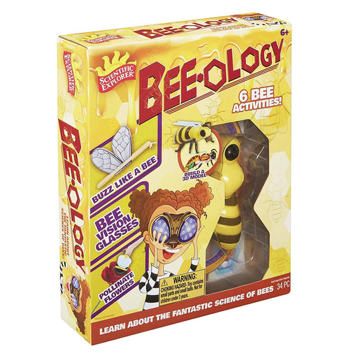 Alex Toys - Explorer Bee-Ology Plush Finger Pollinator - Limolin 