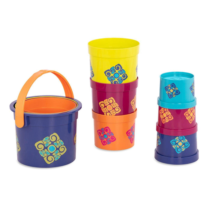 B Toys - Baby - Bazillion Buckets 10 pieces - Limolin 