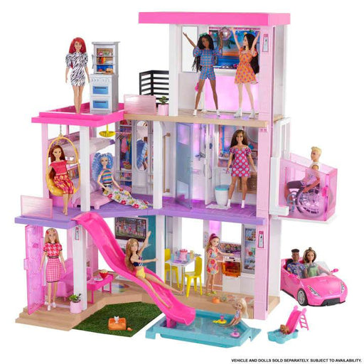 Barbie - Dreamhouse 75+-Pieces - Dollhouse Playset - Limolin 