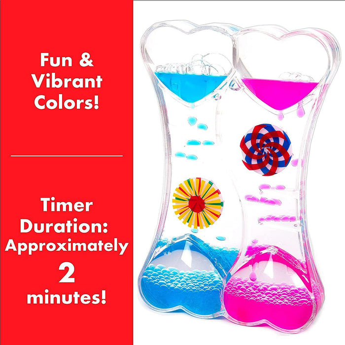 Be Amazing Toys - Sense and Grow - Dual Liquid Timer - Limolin 