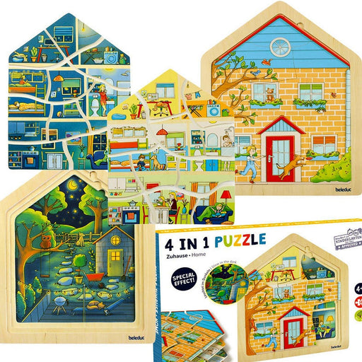 Beleduc - Layer Puzzle - Home - Limolin 