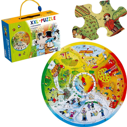 Beleduc - XXL Learning Puzzle "4 Seasons" - Limolin 