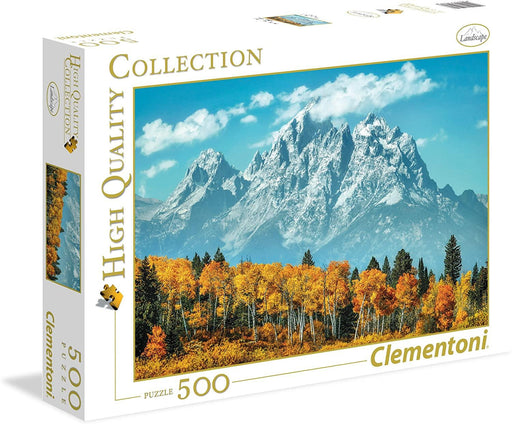 Clementoni - Grand Tetonin Fall (500-Piece Puzzle) - Limolin 